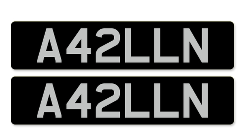 Private Plate &#039;A42LLN&#039; For Sale (picture 1 of 2)
