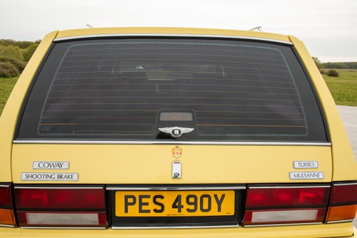 1983 Bentley Mulsanne Turbo ‘Shooting Brake’ Estate by Coway For Sale (picture 155 of 214)