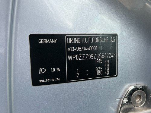 2003 Porsche 911 996 Carrera 4 Convertible zum Verkauf (Bild 88 von 185)