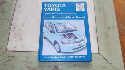 TOYOTA YARIS HAYNES MANUAL  1999  TO  2005