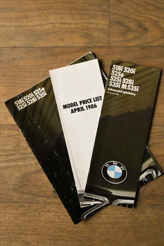 1986 BMW 528I E28 For Sale (picture 244 of 244)