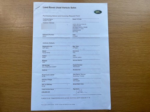 1997 Land Rover Range Rover P38 4.6L HSE owned by Stanley Kubrick family In vendita (immagine 156 di 167)