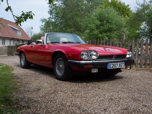 1988 Jaguar XJ-S V12 Convertible For Sale (picture 5 of 257)