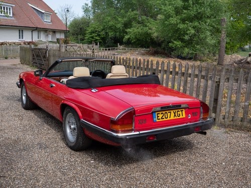 1988 Jaguar XJ-S V12 Convertible For Sale (picture 7 of 257)