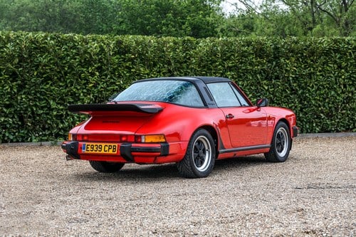 1987 Porsche 911 Carrera 3.2 Targa Sport zum Verkauf (Bild 9 von 117)