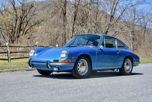 1968 Porsche 912 Short Wheel Base Rare Metallic Blue 12k mil For Sale