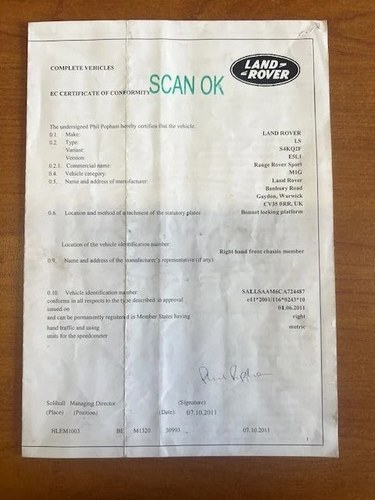 2011 Land Rover Range Rover Sport HSE Luxury For Sale (picture 42 of 42)