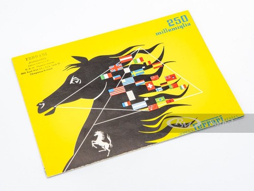 Ferrari 250 Mille Miglia Sales Brochure, Italian In vendita all'asta