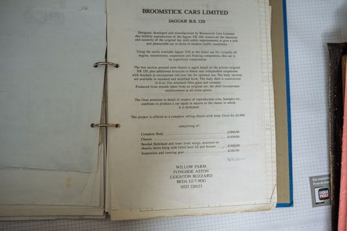 1973 Jaguar XK120 OTS replica by Broomstick Cars In vendita (immagine 135 di 136)