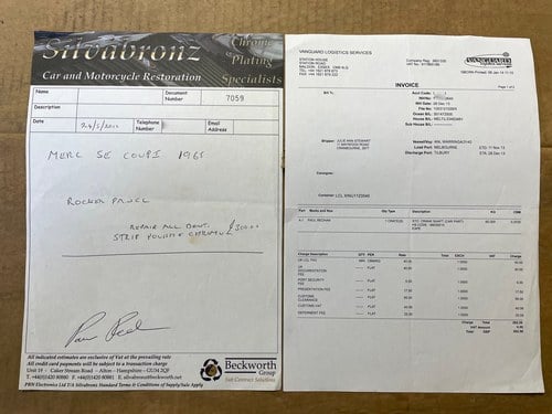 1965 Mercedes-Benz 300 SE Coupé W112 à vendre (picture 280 of 281)