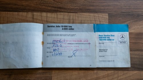 1986 Mercedes-Benz 300SL R107 till salu (bild 188 av 396)