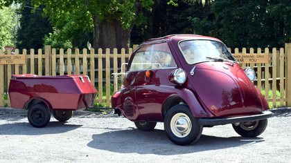 1961 BMW Isetta 300 and Trailer