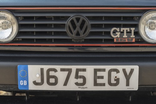 1991 Volkswagen Golf GTi Mk2 In vendita (immagine 146 di 198)