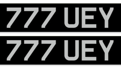 Private Registration - 777 UEY