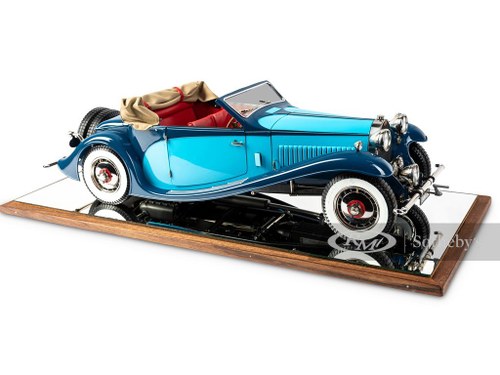 1933 Bugatti Type 50T Custom Convertible Pocher Model For Sale by Auction