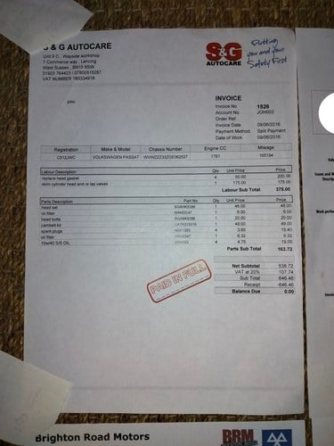 1986 Volkswagen Passat 1.8CL Estate zum Verkauf (Bild 17 von 27)