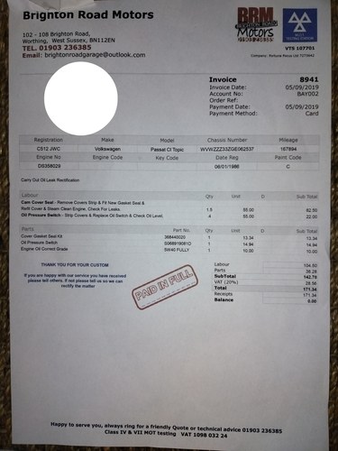 1986 Volkswagen Passat 1.8CL Estate zum Verkauf (Bild 23 von 27)