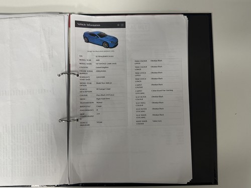 2006 Aston Martin Vantage 4.3 Manual till salu (bild 144 av 155)