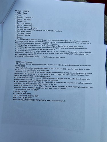 1959 Jensen 541R Te koop (foto 310 van 327)