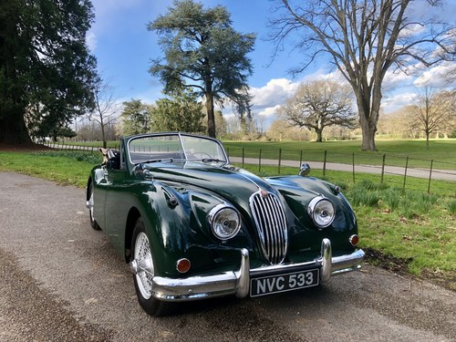 1956 Jaguar XK140 SE DHC In vendita (immagine 16 di 80)