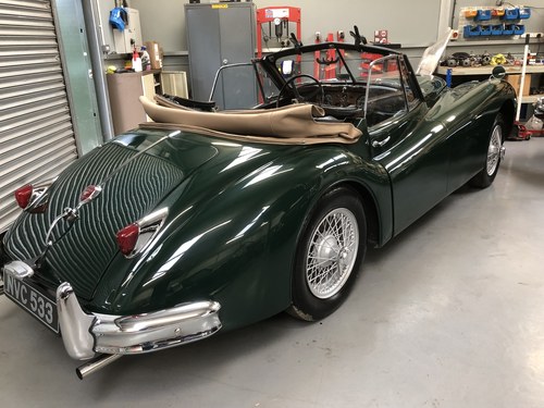1956 Jaguar XK140 SE DHC In vendita (immagine 18 di 80)