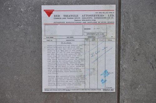 1966 Alvis TF21 For Sale (picture 168 of 181)