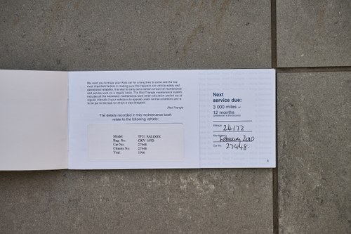 1966 Alvis TF21 For Sale (picture 175 of 181)