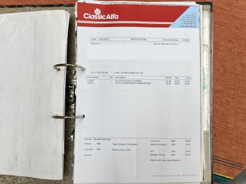 1967 Alfa Romeo Spider 1750 ‘Duetto’ In vendita (immagine 184 di 231)