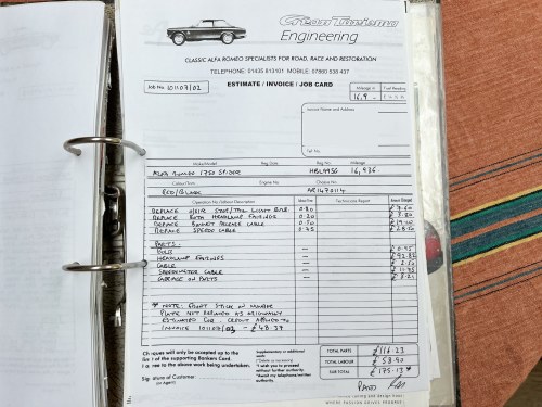 1967 Alfa Romeo Spider 1750 ‘Duetto’ In vendita (immagine 197 di 231)