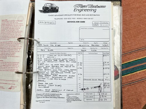 1967 Alfa Romeo Spider 1750 ‘Duetto’ In vendita (immagine 216 di 231)