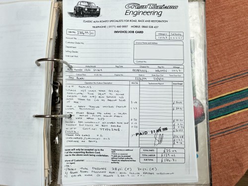 1967 Alfa Romeo Spider 1750 ‘Duetto’ In vendita (immagine 221 di 231)