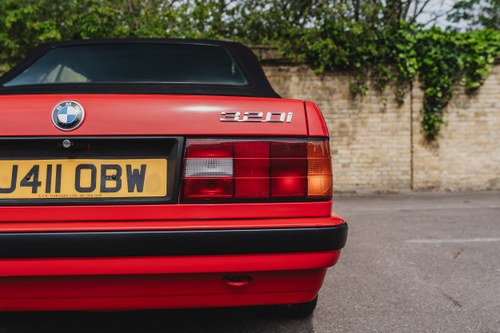1991 BMW E30 320i Bauer Convertible En venta (imagen 86 de 154)