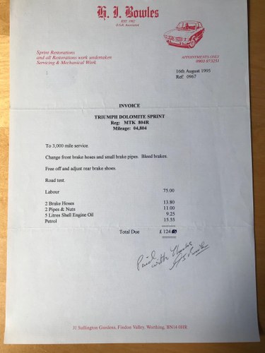 1977 Triumph Dolomite Sprint For Sale (picture 89 of 113)