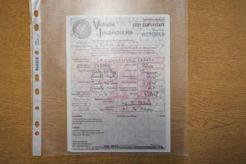 1995 Jaguar XJ-S Celebration 4.0L Convertible For Sale (picture 122 of 137)