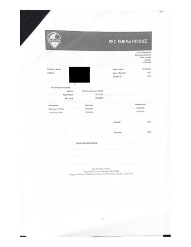 1970 Mercedes-Benz 280SE 3.5 Coupé (W111) Te koop (foto 48 van 48)