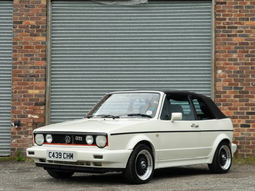 1986 Volkswagen Golf Mk1 GTI Cabriolet For Sale (picture 13 of 37)