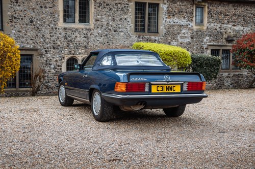 1986 Mercedes-Benz R107 420SL En venta (imagen 45 de 194)