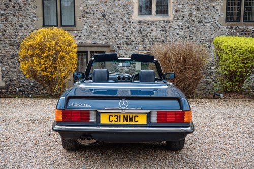 1986 Mercedes-Benz R107 420SL En venta (imagen 19 de 194)