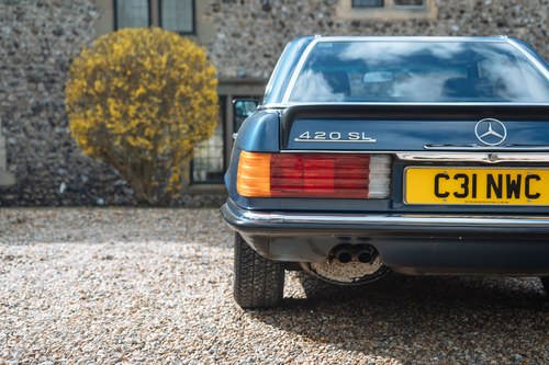 1986 Mercedes-Benz R107 420SL En venta (imagen 122 de 194)