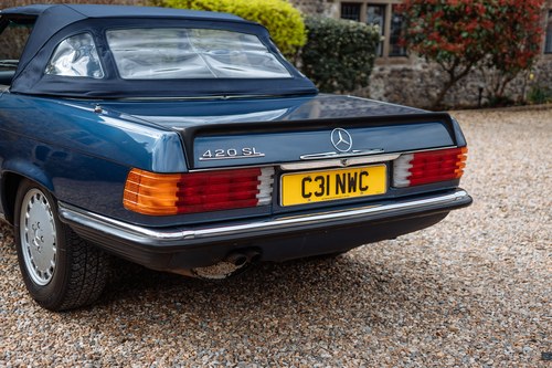 1986 Mercedes-Benz R107 420SL En venta (imagen 130 de 194)