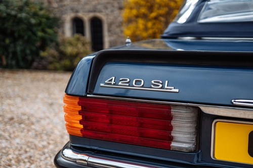 1986 Mercedes-Benz R107 420SL En venta (imagen 131 de 194)