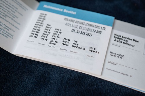 1986 Mercedes-Benz R107 420SL En venta (imagen 189 de 194)