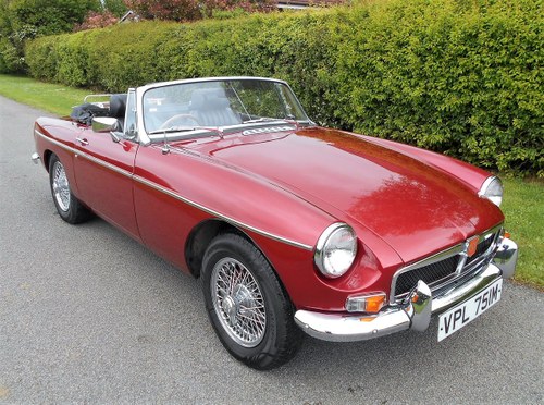 1974 MGB Roadster For Sale