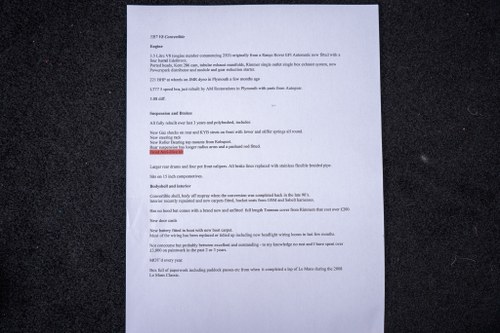 1980 Triumph TR7 V8 Convertible Te koop (foto 154 van 170)