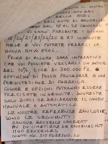 1991 BMW 850i Manual For Sale (picture 213 of 246)