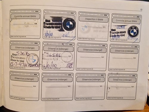 1991 BMW 850i Manual For Sale (picture 236 of 246)