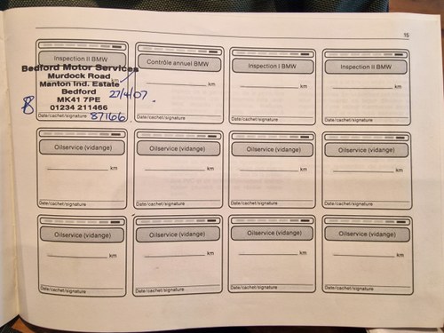 1991 BMW 850i Manual For Sale (picture 238 of 246)