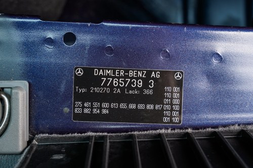 1998 Mercedes-Benz E430 Avantgarde Estate W210 In vendita (immagine 146 di 249)