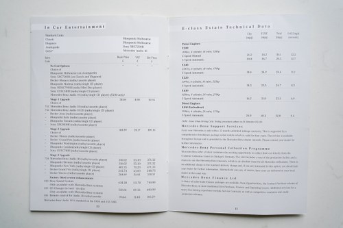 1998 Mercedes-Benz E430 Avantgarde Estate W210 In vendita (immagine 248 di 249)