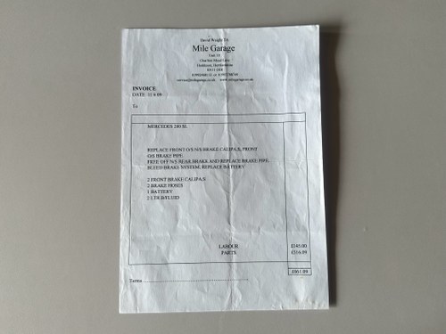 1970 Mercedes-Benz 280SL Pagoda zum Verkauf (Bild 164 von 165)